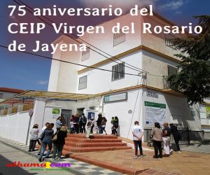 Jornada de puertas abiertas con motivo del 75 aniversario del CEIP Virgen del Rosario de Jayena