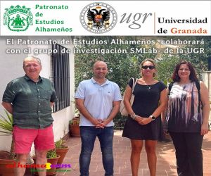 El Patronato de Estudios Alhameños colaborará con el grupo de investigación SMLab- de la UGR