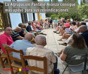 La Agrupación Pantano Avanza consigue más apoyo para sus reivindicaciones 
