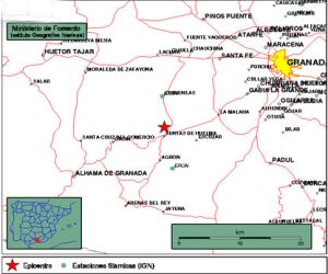 Pequeño terremoto en Ventas de Huelma