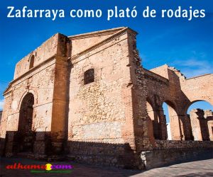 La iglesia vieja de Zafarraya como plató de rodajes