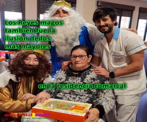 Los Reyes Magos también fue la ilusión de los más mayores