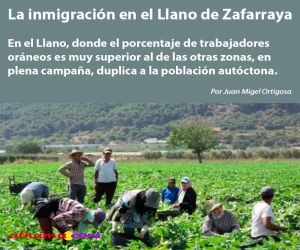 La inmigración en el Llano de Zafarraya