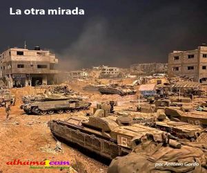 Y que las cajas de guerra / apriesa toquen el arma