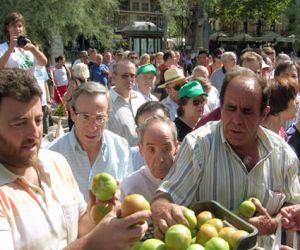 Los secretarios de UPA Andalucía y Granada han participado en la protesta