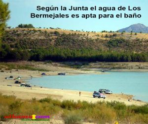 Andalucía garantiza la calidad de sus aguas de baño, entre ellas las del pantano de Los Bermejales