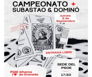 El PSOE organiza un campeonato de juegos de mesa para el jueves de NO FERIA