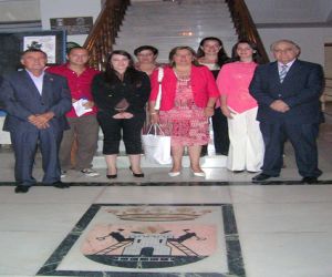 La gala literaria se celebró en el patio del Carmen