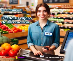 Desde su cajero de Mercadona