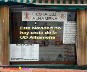 La UD Alhameña pospone su tradicional Cesta de Navidad