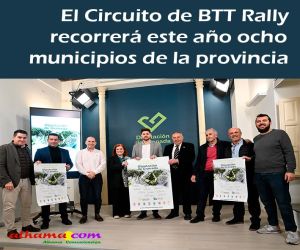 El Circuito de BTT Rally recorrerá este año ocho municipios de la provincia