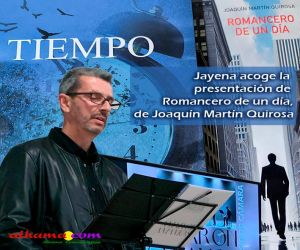 Jayena acoge la presentación de Romancero de un día, de Joaquín Martín Quirosa