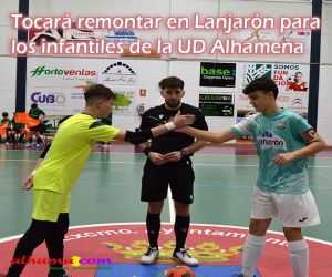 Tocará remontar en Lanjarón para los infantiles de la UD Alhameña 