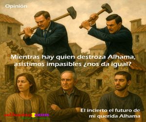 El incierto el futuro de mi querida Alhama