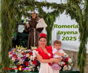 Jayena celebró con éxito su Romería 2025 bajo un intenso calor