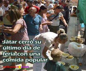 Játar cerró su último día de feria con una comida popular