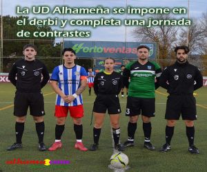 La UD Alhameña se impone en el derbi y completa una jornada de contrastes