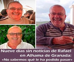 Nueve días sin noticias de Rafael en Alhama de Granada