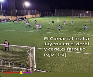 El Comarcal asalta Jayena en el derbi y cede el farolillo rojo (1-3)