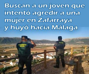 Buscan a un joven que intentó agredir a una mujer en Zafarraya y huyó hacia Málaga