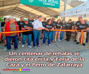 Un centenar de rehalas se dieron cita en la V Feria de la Caza y el Perro de Zafarraya