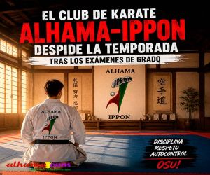 El club de karate Alhama-Ippon despide la temporada tras los exámenes de grado