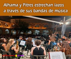 Alhama y Pitres estrechan lazos a través de sus bandas de música