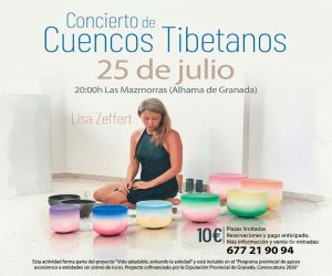Alhama de Granada acogerá un exclusivo concierto de cuencos tibetanos en el recinto único de Las Mazmorras