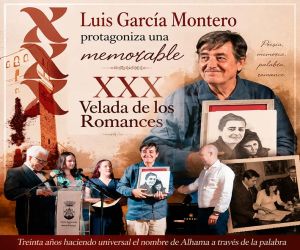 Luis García Montero protagoniza una memorable XXX Velada Alhama ciudad de los Romances
