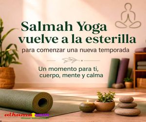 Salmah Yoga vuelve a la esterilla para comenzar una nueva temporada