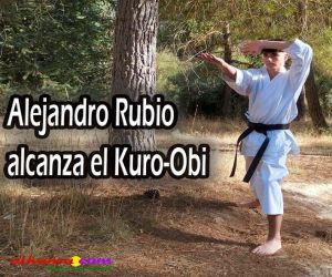 Alejandro Rubio Bastida alcanza el Kuro-Obi y se suma al singular bosque de cinturones negros del Club Deportivo Alhama-Ippon
