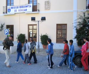 El Club de las ideas graba un programa con los escolares de Alhama