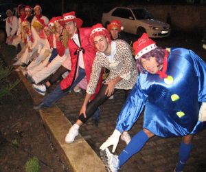 Una despedida de año muy pintoresca