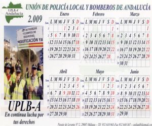 La policía local de nuevo protagonistas de un calendario