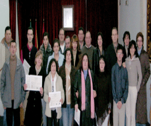 Clausura del taller de empleo Casa Cuna I
