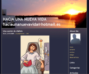 'Hacia una nueva vida', blog de una alhameña con enfermedad renal crónica