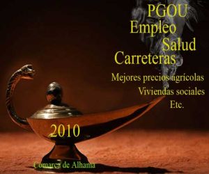 Lo que piden alcaldes y alcaldesas de la comarca al 2010