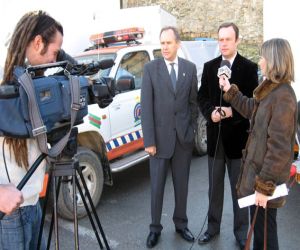 La Junta media para resolver la paralización de las obras de la carretera que comunica Alhama con la A-92