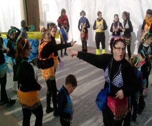 Santa Cruz del Comercio volvió a celebrar su Carnaval