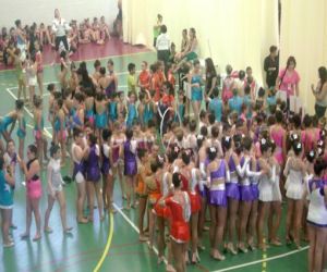 Alhama volvió a celebrar el trofeo interprovincial de gimnasia rítmica
