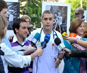 Miguel Ángel Molina; la imagen de la donación