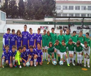 El equipo alevín de la UD Alhameña golea a Huétor Tájar