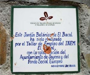 ¿Qué fue del Jardín Botánico del área recreativa del Vacar de Jayena?