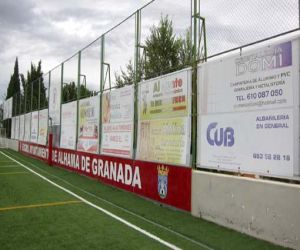 La UD Alhameña gestiona la publicidad del municipal de la Joya