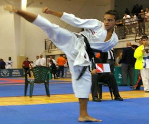 Los alhameños entrenaron con la Selección Andaluza de Kárate