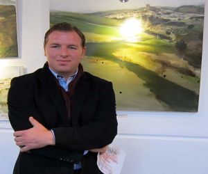 Jaime Jurado ganador del primer certamen de ‘Pintura rápida’