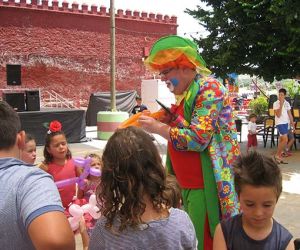 Pepo actuó en las fiestas y para los más peques