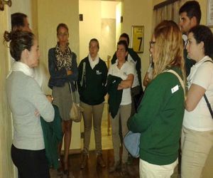 Los alumnos del taller de empleo Villas Termales II conocen mejor las posibilidades del Balneario de Alhama