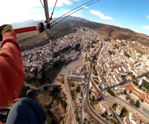 Las magníficas vistas de Alhama desde el cielo
