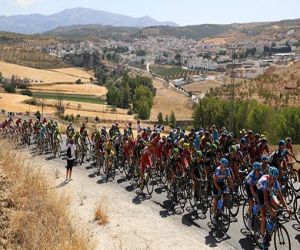 La 69 Vuelta Ciclista a España pasó por nuestra Comarca en su sexta etapa el jueves 28 de agosto